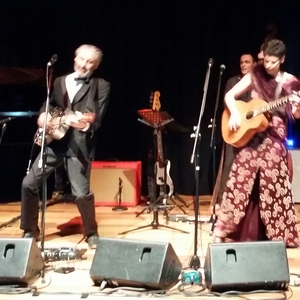 Deborah Conway & Willy Zygier at Byron Bay Nsw, Australia in Byron Theatre 2016