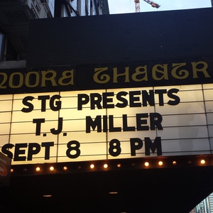 T.J. Miller at Seattle, WA in Moore Theatre 2016