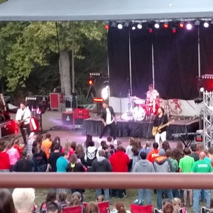 Audio Adrenaline at West York, IL in the Barn 2016