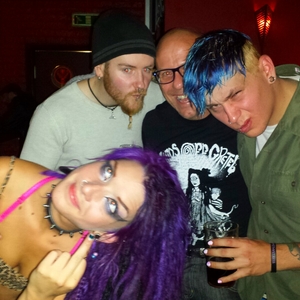 Hands Off Gretel at Newcastle Upon Tyne, United Kingdom in Trillians Rock Bar; 2016