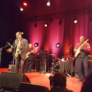 Maceo Parker at Rouen, France in Le 106 2016