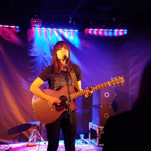 Laura Stevenson at Kalamazoo, MI in Shakespeare's (solo acoustic) 2016