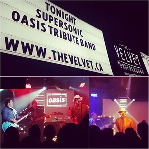 SuperSonic - North America's Tribute To OASIS at Toronto, Canada in Velvet Underground 2016