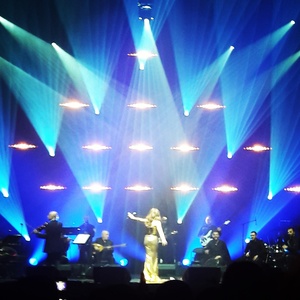Najwa Karam at Paris, France in l'Olympia 2016