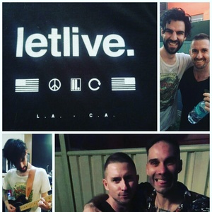 Letlive at Woolloongabba, Australia in Phoenix Arts Theatre 2016