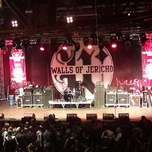 Walls Of Jericho at Oberhausen, Germany in Turbinenhalle 2016