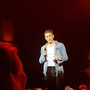 Danny Saucedo at Stockholm, Sweden in Hamburger Börs 2017