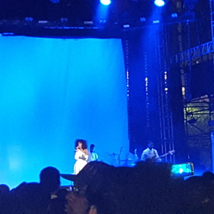 Solange at Houston, TX in Super Bowl LIVE at Discovery Green 2017