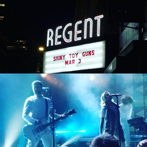 Shiny Toy Guns at Los Angeles, CA in Regent Theater 2017