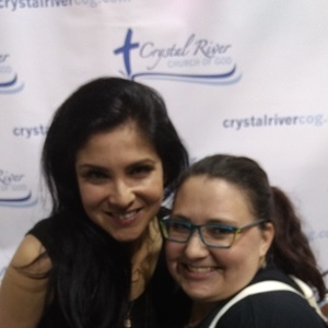 Jaci Velasquez at Crystal River, FL in Crystal River Church of God 2017