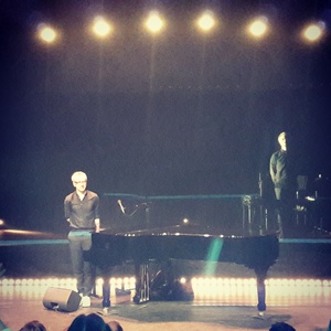 Vincent Delerm at Saint Jacques De La Lande, France in Théâtre de l'Aire Libre 2017