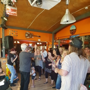 Swanee at Aldinga, Australia in Pepper Tree Cafe Aldinga 2017