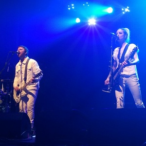 Shiny Toy Guns at New York, NY in Webster Hall Grand Ballroom 2017