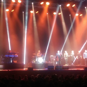 John Farnham at Hobart, Australia in Derwent Entertainment Centre. 2017