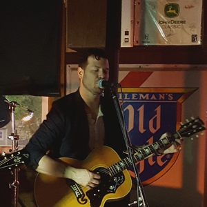 Jake McVey at Blue Grass, IA in Uncle Harley's Bar & Grill 2017