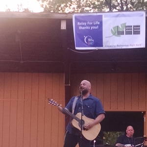 Benton Blount at Conover, NC in Relay For Life 2017
