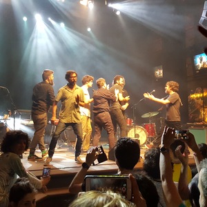 Iván Ferreiro at Bilbao, Spain in Kafe Antzokia 2017