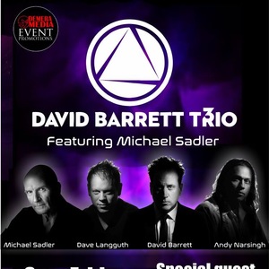 Billets, dates de tournée et concerts pour David Barrett Trio