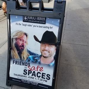 Steve Mudflap McGrew at Loveland, CO in Rialto Theater 2017