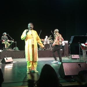Calypso Rose at Bogota, Colombia in Teatro Jorge Eliecer Gaitan 2017