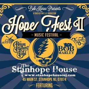 Hope Fest Stanhope New Jersey Tickets, Tour Dates and Concerts