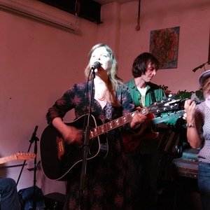 Miranda Lee Richards at Birmingham, United Kingdom in Ort Cafe (acoustic trio) 2017