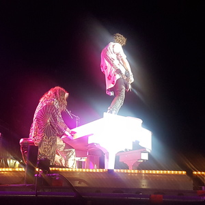 Steven Tyler at Barcelona, Spain in Rock Fest Barcelona 2016