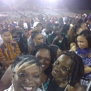 Plies at Columbia, SC in Charlie W. Johnson Stadium at Benedict College 2017