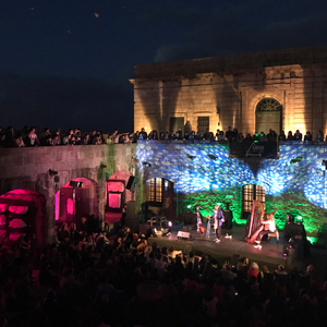 ALA.NI at A Coruña, Spain in Castillo De San Antón 2017