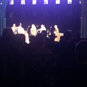 David Grisman at Lowell, MA in Lowell National Historic Park 2017
