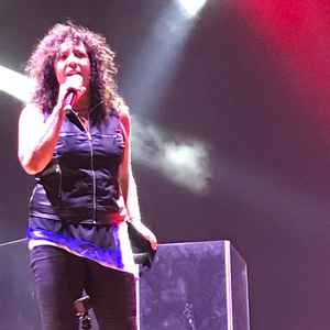 Rosana at Barcelona, Spain in Avenida Reina María Cristina 2017