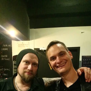 Andy James at Lyon, France in La Marquise 2017