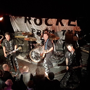 Rocket From the Crypt at Dublin, Ireland in Whelans 2017