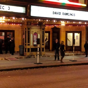 David Rawlings at Ithaca, NY in Ithaca's State Theater 2020
