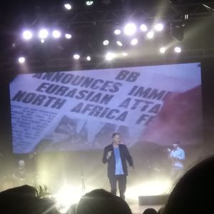 Pedro Aznar at Santiago, Chile in Teatro Caupolican 2017