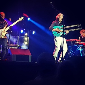 John McLaughlin at Los Angeles, CA in Royce Hall-UCLA 2017
