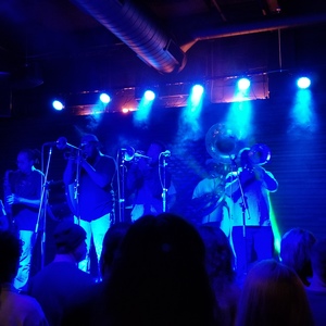 Rebirth Brass Band at Ferndale, MI in Otus Supply 2018