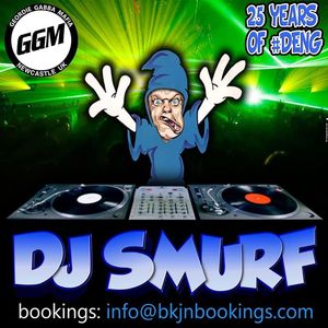 Billets, dates de tournée et concerts pour DJ Smurf (Geordie Gabba Mafia). Newcastle, England