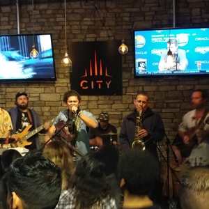 dem roots music at Houston, TX in Darwin's Pub 2018