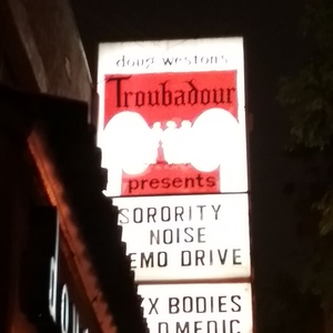 Sorority Noise at West Hollywood, CA in Troubadour 2018