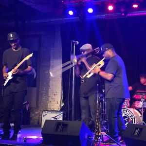 Big Sam's Funky Nation at Buffalo, NY in Buffalo Iron Works 2018