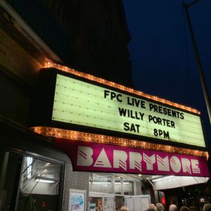 Willy Porter at Madison, WI in Barrymore Theatre 2018