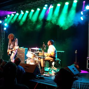 Born Ruffians at Oshawa, Canada in Oshawa Music Hall 2018
