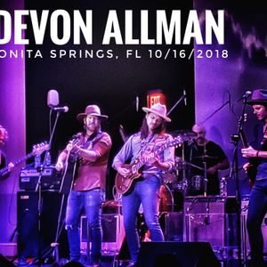 Devon Allman at Bonita Springs, FL in IBIS Theater 2018