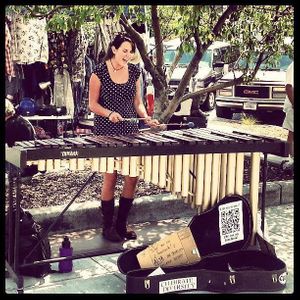 Aly the Traveling Marimba Busker