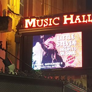 Little Steven & The Disciples of Soul at Detroit, MI in Music Hall Center for the Performing Arts 2018