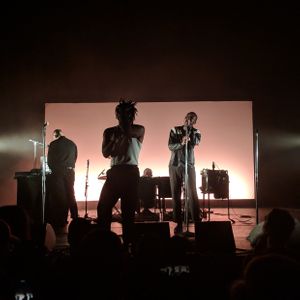 Young Fathers at Los Angeles, CA in Fonda Theatre 2018