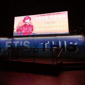 Pete Tong at London, England in The O2 2018