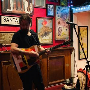 Sean Rowe at Santa Cruz, CA in The Crepe Place 2018