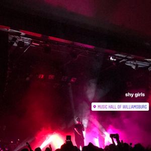 Shy Girls at Brooklyn, NY in Music Hall Of Williamsburg 2018